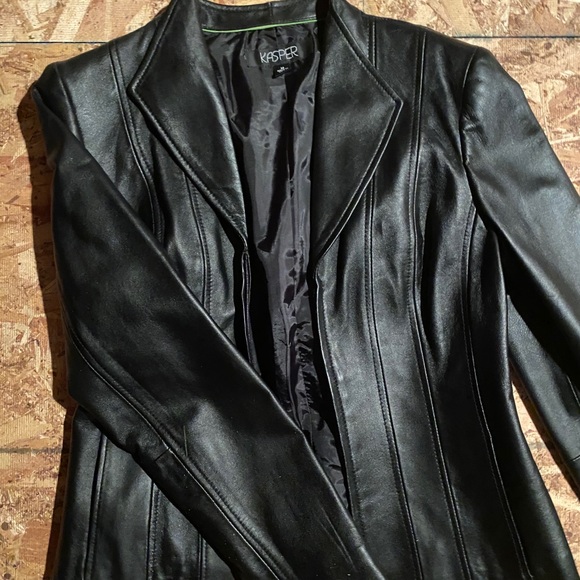 Kasper Leather Jacket - Picture 2 of 4